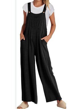 NWT Anrabess Black Jumpsuit Size Small